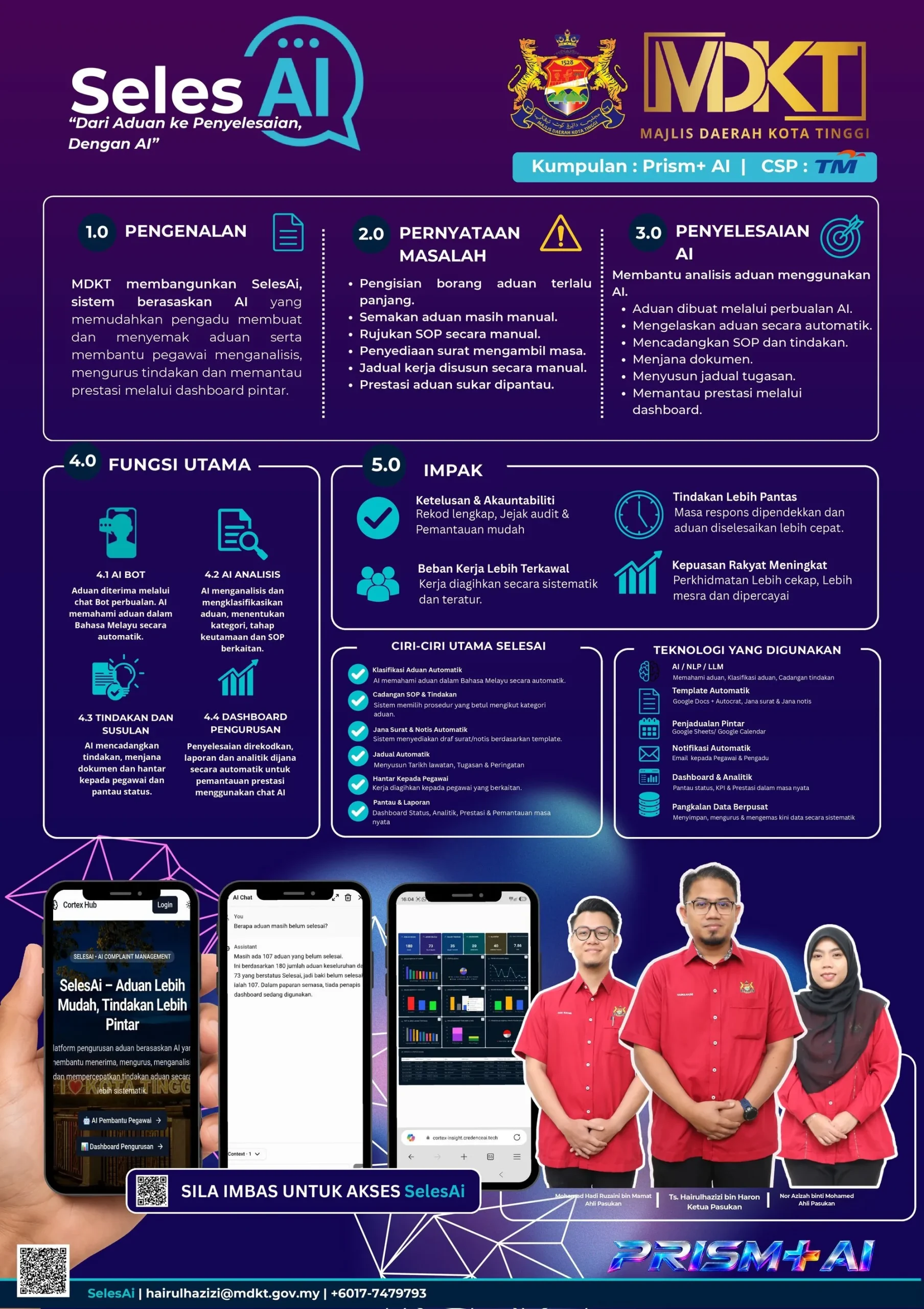 Poster PSAINC 2026 — Prism+ AI, SelesAI