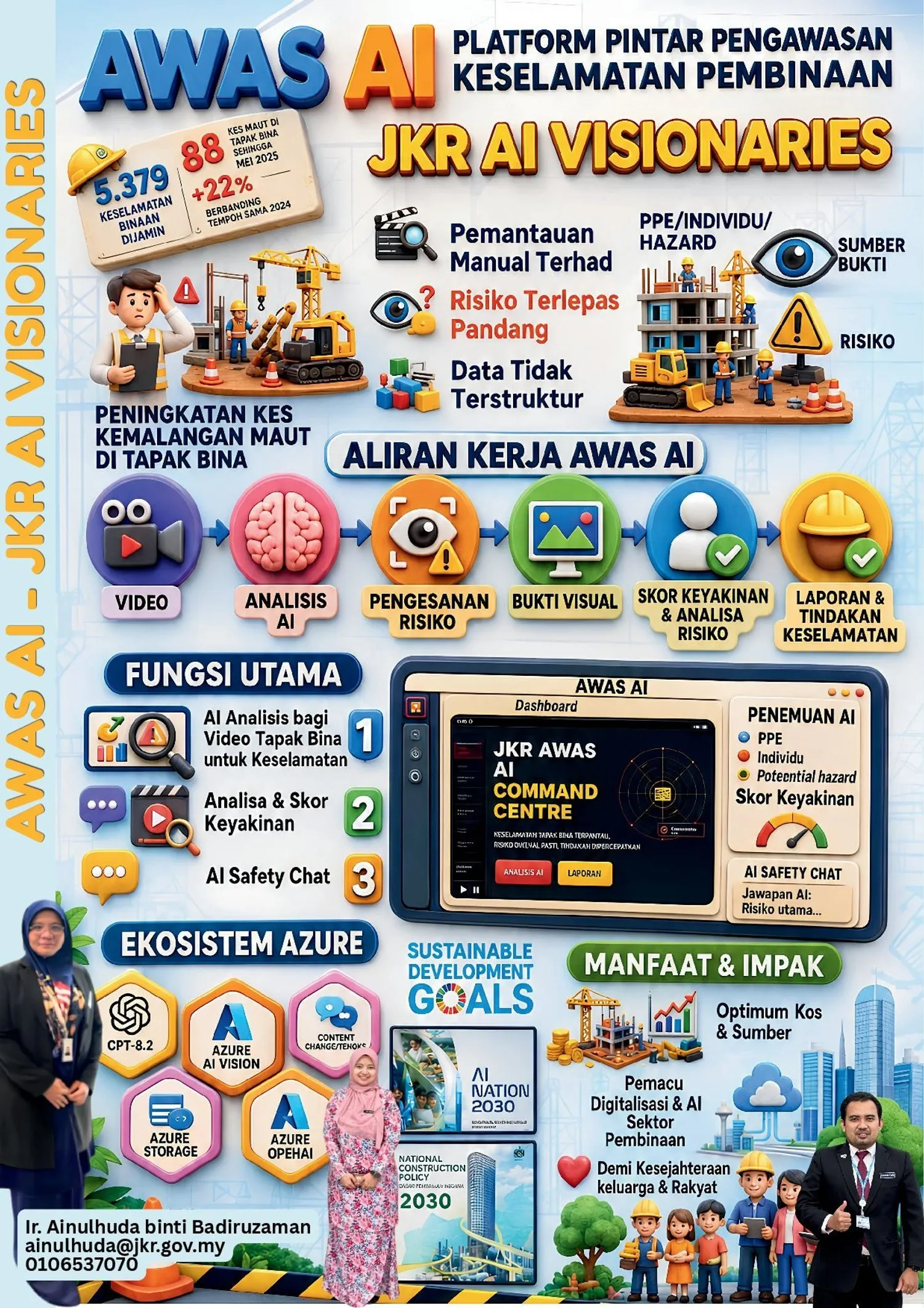 Poster PSAINC 2026 — JKR AI Visionaries, AWAS AI